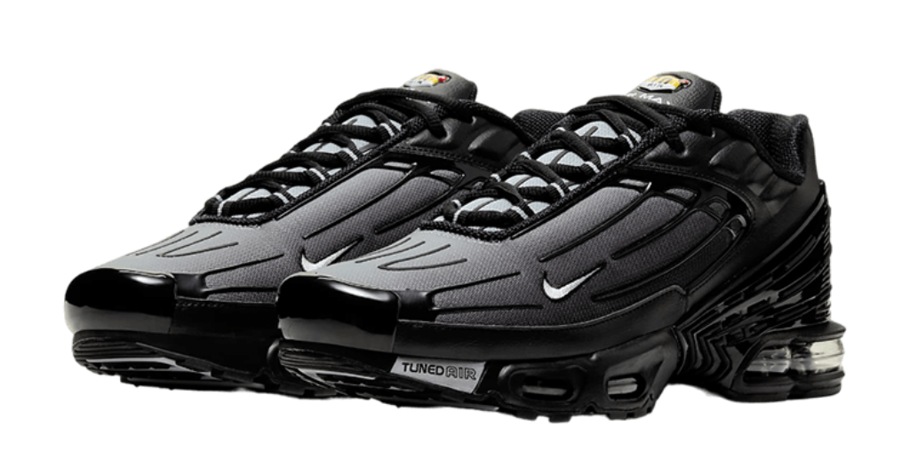 Nike Air Max Plus 3 Black Wolf Grey CJ9684-002 Nike Air Max Plus Sneaker Review 2024 - FootKits UK Sneakers Release Date and Update