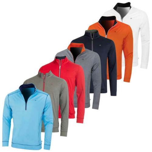 Calvin Klein Golf Mens 1/4 Zip Insul-Lite Galaxy Midlayer Pullover 40% OFF RRP